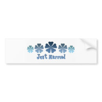 Just Married bumper stickers by lifeisahighway Just Married bumper stickers