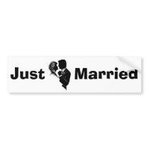 Just Married Bumper Stickers