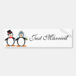 Just Married Bumper Stickers