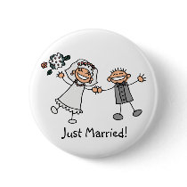 Just Married button
