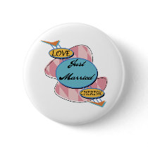 Just Married Button