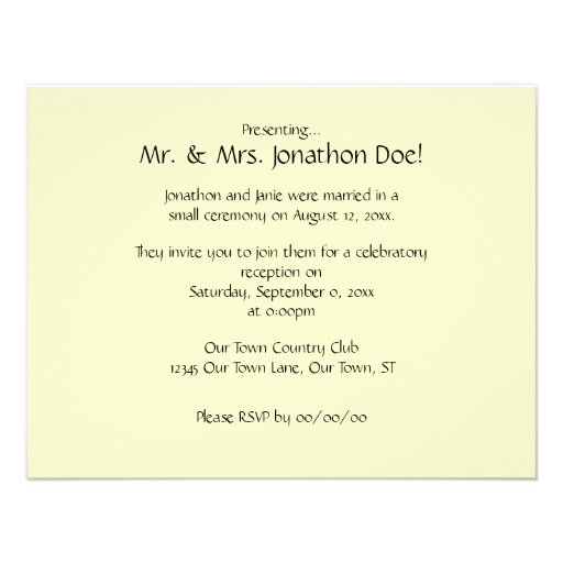 Just Married Car Announcements