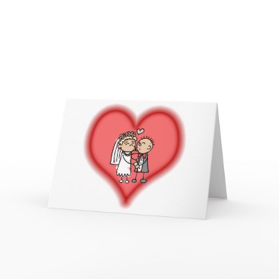 just married greeting cards by shopaholicchick