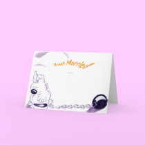 Just Married cards