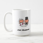 Just Married cartoon Mug