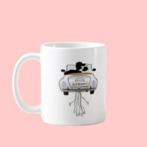 Just Married Coffee Mug mugs
