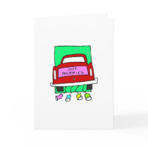 Just Married Congratulations Wedding Card