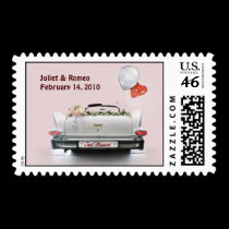 Just Married (customizable) stamps