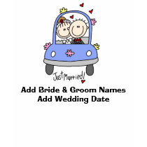 Just Married Customizable Spaghetti Tank t-shirts by stick_figures Just Married Customizable Spaghetti Tank t-shirts