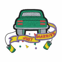 Just Married embroidered shirts by ZazzleEmbroidery Just Married embroidered shirts