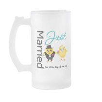 Just Married For All The Days of Our lives mugs