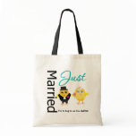 Just Married For As Long As Our Love Shall Last Tote Bag
