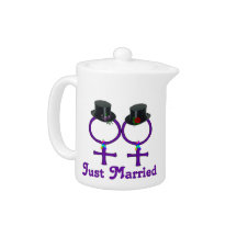 Just Married Formal Lesbian