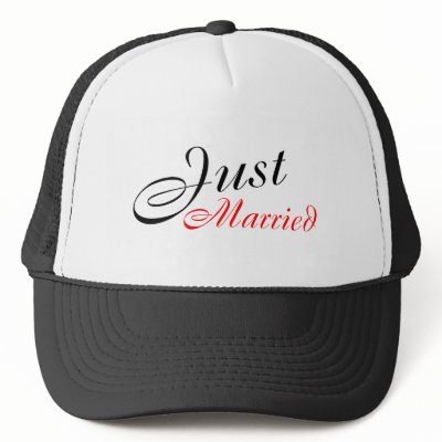 Just Married Hat