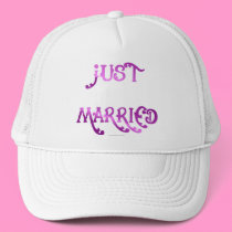 Just Married hats by clarachandler Just Married hats