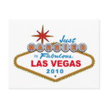 Just Married In Fabulous Las Vegas 2010 Post Card