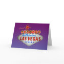 Just Married in Las Vegas Wedding Invitations cards
