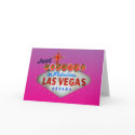 Just Married in Las Vegas Wedding Invitations cards by urbanphotos Just Married in Las Vegas Wedding Invitations cards