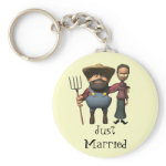 Just Married Keychain