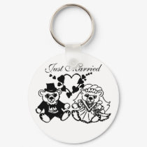 Just Married keychains
