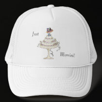 Just Married! Las Vegas Bride & Groom Cake Hat