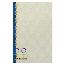 Just Married Lesbians Custom Stationery