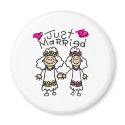 Just Married Lesbians magnets