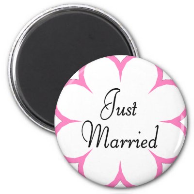 Just Married Magnets