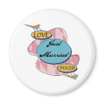 Just Married Magnet
