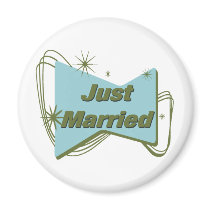 Just Married Magnet