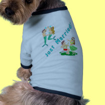Just Married - Mermaid Hula pet clothing
