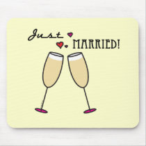 Just Married Mousepad