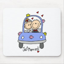 Just Married Mousepad