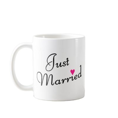 Just Married Coffee Mug