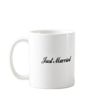  Just Married Mug