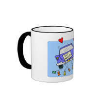 Just Married Mug mugs