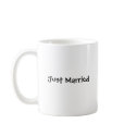 Just Married Mug by frugalbride Just Married Mug