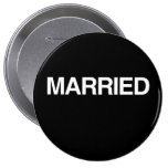 (Just) MARRIED Pinback Button