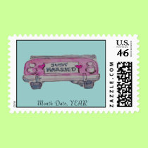 just married, postage by trish1968 just married, postage