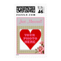 Just Married Postage Stamp