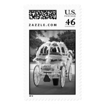 Just Married postage stamp stamps