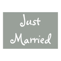Just Married posters