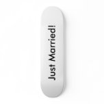 Just Married! Skate Decks
