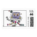 Just Married Stamp by frugalbride Just Married Stamp
