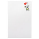just married personalized stationery