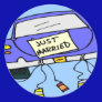 Just Married Sticker
