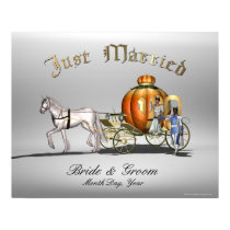 Just Married - Storybook - Sign posters