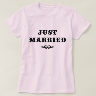 just married tee shirts