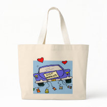 Just Married Tote bags
