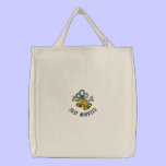 JUST MARRIED Tote Bag embroidered bags